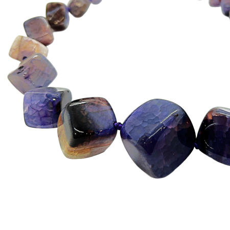 Genuine Amethyst Stone Necklace