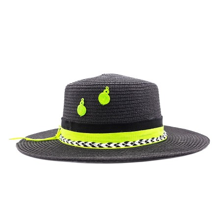 Chapeau de Paille Noir