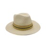 Chapeau en Paille Blanc