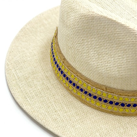 White Straw Hat