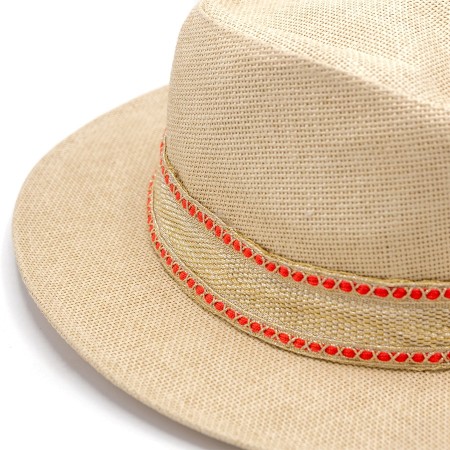 Off-White Straw Hat