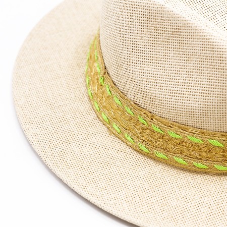 Off-White Straw Hat