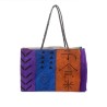 Hand-Painted Colorful Canvas Bag