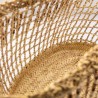 Doum Beach Basket with Beaded Details